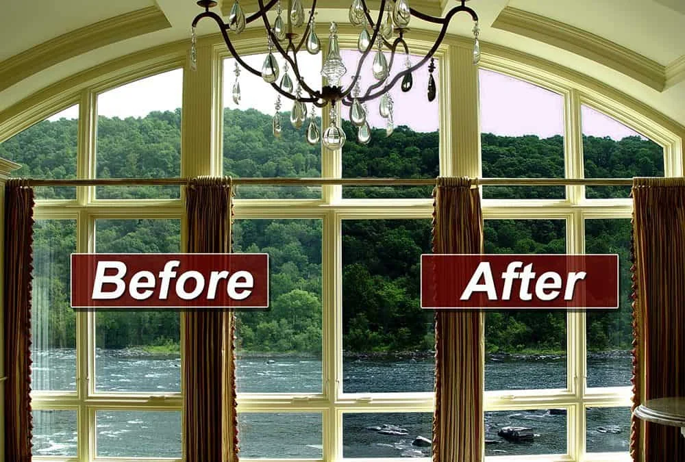 Home windows before and after tint